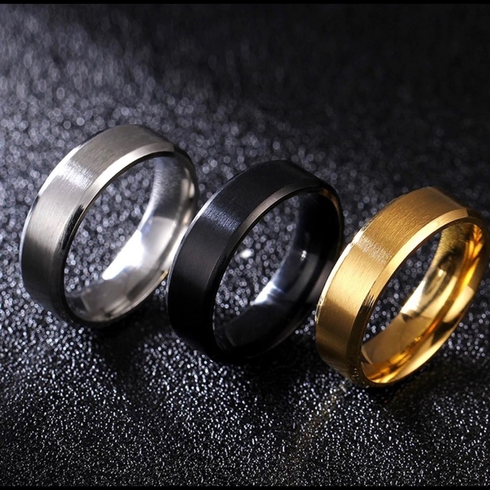 Stainless steel wedding rings for Men WEDDING BAND